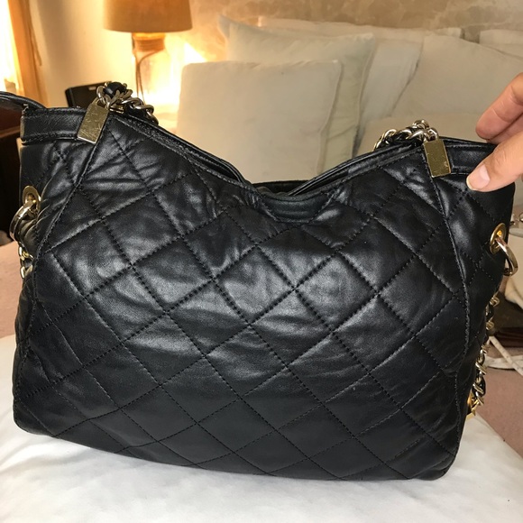 100 % leather Quilted bag - Picture 2 of 11